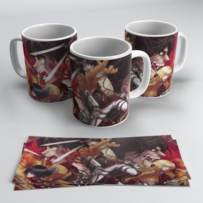 Caneca Shingeki No Kyojin 01